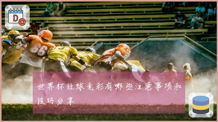 世界杯让球竞彩有哪些注意事项和技巧分享
